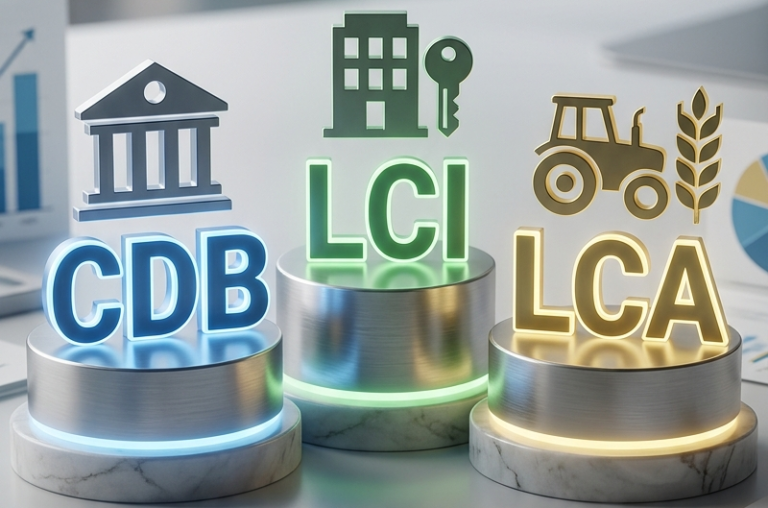 CDB, LCI e LCA: Qual a Diferença e Como Entender Cada Um